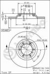 AP 14701 тормозной диск на ISUZU CAMPO (KB)