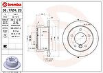 AP 14811 тормозной диск на VW LT 28-46 II c бортовой платформой/ходовая часть (2DC, 2DF, 2