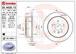 AP 14961 тормозной диск на TOYOTA ALPHARD (ATH1_, MNH1_, ANH1_)