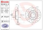 AP 15012 X тормозной диск на SKODA SUPERB (3T4)