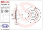 AP 15014 тормозной диск на TOYOTA YARIS (NHP13_, NSP13_, NCP13_, KSP13_, NLP13_)