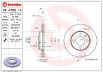 AP 20024 E тормозной диск на AUDI 80 (81, 85, B2)