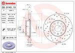 AP 24850 X тормозной диск на SKODA SUPERB (3T4)