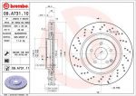 AP 25243 V тормозной диск на MERCEDES-BENZ C-CLASS купе (CL203)