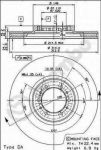 AP 25345 тормозной диск на VW MULTIVAN V (7HM, 7HN, 7HF, 7EF, 7EM, 7EN)