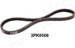 Ashika 112-3PK560 поликлиновой ремень на DAIHATSU CHARADE III (G100, G101, G102)