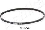 Ashika 112-3PK740 поликлиновой ремень на NISSAN KUBISTAR (X76)