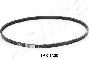 Ashika 112-3PK740 поликлиновой ремень на NISSAN KUBISTAR (X76)