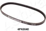 Ashika 112-4PK640 поликлиновой ремень на MAZDA 626 II (GC)