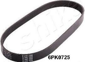 Ashika 112-6PK0725 поликлиновой ремень на NISSAN SUNNY II купе (B12)