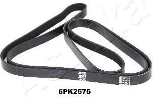 Ashika 112-6PK2575 поликлиновой ремень на JEEP COMPASS (MK49)