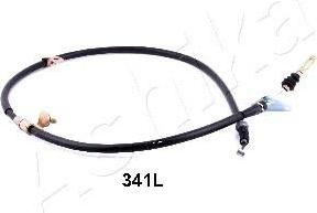 Ashika 131-03-341L трос, стояночная тормозная система на MAZDA 323 C IV (BG)