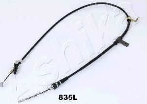 Ashika 131-08-835L трос, стояночная тормозная система на SUZUKI LIANA универсал (ER)