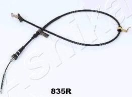 Ashika 131-08-835R трос, стояночная тормозная система на SUZUKI LIANA универсал (ER)