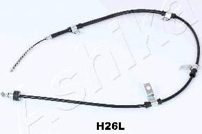 Ashika 131-0H-H26L трос, стояночная тормозная система на HYUNDAI GETZ (TB)