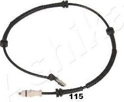 Ashika 151-01-115 датчик, частота вращения колеса на NISSAN PRIMASTAR фургон (X83)
