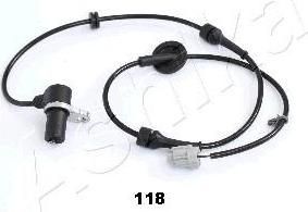 Ashika 151-01-118 датчик, частота вращения колеса на NISSAN ALMERA II (N16)