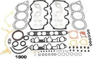 Ashika 49-01-1000 комплект прокладок, двигатель на NISSAN PATHFINDER II (R50)