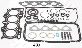 Ashika 49-04-403 комплект прокладок, двигатель на HONDA CR-V I (RD)