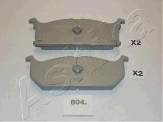 Ashika 50-08-804 комплект тормозных колодок, дисковый тормоз на SUZUKI SWIFT I (AA)