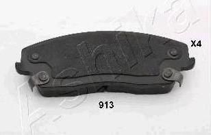 Ashika 50-09-913 комплект тормозных колодок, дисковый тормоз на CHRYSLER 300 C (LX)