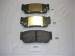 Ashika 51-0S-S02 комплект тормозных колодок, дисковый тормоз на SSANGYONG REXTON (GAB_)
