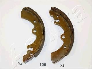 Ashika 55-01-100 комплект тормозных колодок на NISSAN DATSUN 120