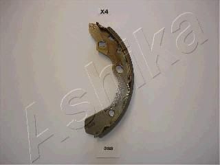 Ashika 55-03-388 комплект тормозных колодок на MAZDA 323 C IV (BG)