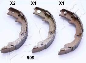 Ashika 55-09-909 комплект тормозных колодок, стояночная тормозная с на JEEP COMPASS (MK49)