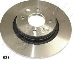 Ashika 60-00-035 тормозной диск на SMART FORTWO купе (453)