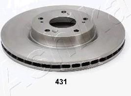 Ashika 60-04-431 тормозной диск на HONDA CR-V II (RD_)