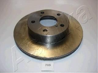 Ashika 60-07-705 тормозной диск на SUBARU IMPREZA купе (GFC)