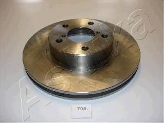 Ashika 60-07-706 тормозной диск на SUBARU IMPREZA купе (GFC)