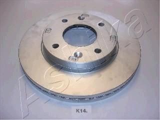 Ashika 60-0K-014 тормозной диск на HYUNDAI SONATA IV (EF)