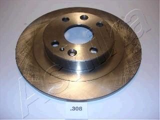 Ashika 61-03-308 тормозной диск на MAZDA 323 C IV (BG)