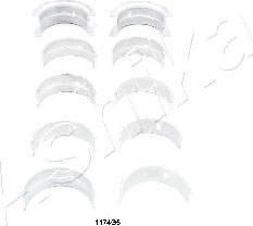 Ashika 86-1174G5 комплект подшипников коленчатого вала на NISSAN CHERRY II Traveller (VN10)