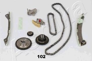 Ashika KCK102 комплект цели привода распредвала на NISSAN QASHQAI / QASHQAI +2 (J10, JJ10)