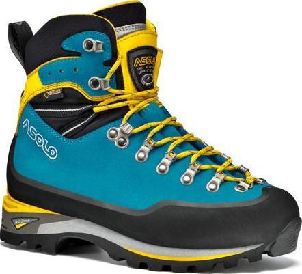 Ботинки для альпинизма Asolo Alpine Piolet Gv Dark Aqua / Yellow (UK:5,5)