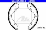 ATE 03.0137-0073.2 комплект тормозных колодок на VW KAEFER кабрио (15)