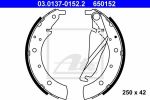 ATE 03.0137-0152.2 комплект тормозных колодок на 5 (E34)