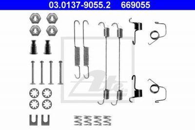 ATE 03.0137-9055.2 комплектующие, тормозная колодка на PEUGEOT 309 II (3C, 3A)