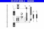 ATE 03.0137-9096.2 комплектующие, тормозная колодка на HONDA CIVIC III Hatchback (AL, AJ, AG, AH)