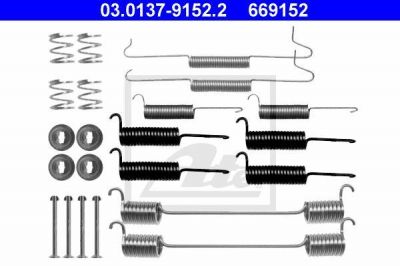 ATE 03.0137-9152.2 комплектующие, тормозная колодка на VW LT 40-55 I фургон (291-512)