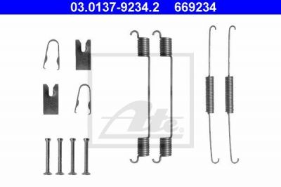 ATE 03.0137-9234.2 комплектующие, тормозная колодка на FIAT MAREA Weekend (185)