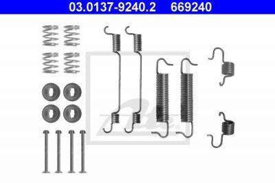 ATE 03.0137-9240.2 комплектующие, тормозная колодка на OPEL MOVANO Combi (J9)