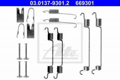 ATE 03.0137-9301.2 комплектующие, тормозная колодка на TOYOTA CARINA E седан (_T19_)