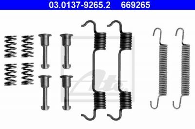 ATE 03.0137.9265.2 КОЛОДКИ ТОРМ 1 E88/E82 3 E46/E90 Z4 99/08->>