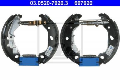 ATE 03.0520-7920.3 комплект тормозных колодок на FIAT PUNTO (188)
