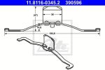 ATE 11.8116-0345.2 пружина, тормозной суппорт на VOLVO C70 II кабрио