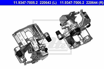 ATE 11.9347-7006.2 тормозной суппорт на TOYOTA YARIS (NHP13_, NSP13_, NCP13_, KSP13_, NLP13_)